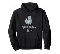BRITISH SHORTHAIR Mom Cute Cat Mother Kitten Girl Gift Pullover Hoodie