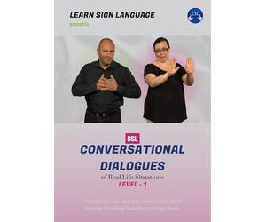 British Sign Language Conversational Dialogues DVD (Level 1)