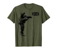 British Soldier Union Jack Flag T-Shirt