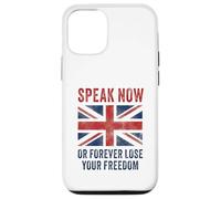 British Speak now or forever lose your freedom UK Case for iPhone 12/12 Pro