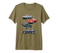 British Sports Cars - Classic Jaguars Premium T-Shirt