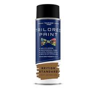 BRITISH STANDARD LIGHT BROWN 320 GLOSS Aerosol Spray Paint Wood Metal Upvc