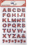 British Sticker - Car Sticker - Union Jack Alphabet Stickers - UK Shipping!