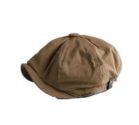 British Style Newsboy Cap Men Cotton Ascot Cap Beckham Khaki Male Spring Summer Vintage Octagonal Flat Cap
