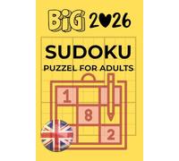British Sudoku Puzzles for Adults: WHITH SOLUTIONS BIG 2026 (ACTIVITY BOOKS)