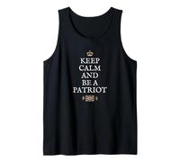 BRITISH SUPPORTS PROTECT PATRIOTS KEEP CALM BRITAINS UK Tank Top