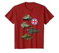 British Tanks WW2 Cromwell Matilda T-Shirt