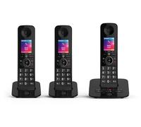 BT Premium Cordless Telephone 90632 Black Trio Handset