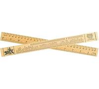 British Timeline History Ruler Wood Double Sided Childrens School Kings & Queens