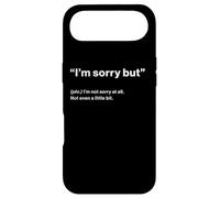 British Translation: "I’m Sorry But" Case for iPhone Air