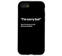 British Translation: "I’m Sorry But" Case for iPhone SE (2020) / 7/8
