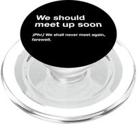British Translation: We Should Meet Up Soon PopSockets PopGrip for MagSafe