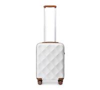 British Traveller Cabin Size Suitcase Hand Luggage Lightweight Carry on Suitcase with 4 Wheels Spinner and TSA Lock