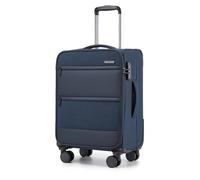 British Traveller Cabin Suitcase, Carry On Luggage with 4 Wheels | 20 Inch 40.6L Trolley Case with 4 Spinner Wheels, Travel Lock, Telescopic Handle, Ideal for Business Trips, City Breaks