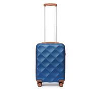 British Traveller Cabin Suitcase, Lightweight Carry On Luggage,4 Wheels