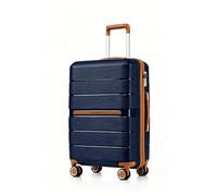 British Traveller Carry On Suitcase, Lightweight Hard Shell Cabin Luggage