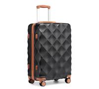 British Traveller Medium Suitcase, Lightweight Hard Shell Luggage