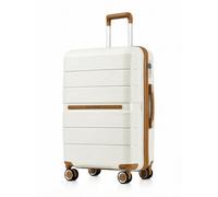 British Traveller Medium Suitcase, Lightweight Hard Shell Luggage