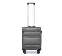 British Traveller Small Cabin Size Suitcase Carry On Hand Luggage with 4 Wheels Spinner and TSA Lock