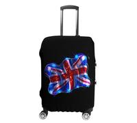 British UK Flag Travel Luggage Cover Washable Anti-Scratch Baggage Suitcase Protector S
