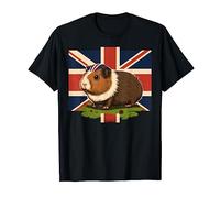 British UK Guinea Pig on Great Britain Guinea Pig T-Shirt