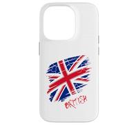 British Union Jack Flag Grunge Style Streetwear vibe Women Case for iPhone 14 Pro