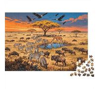 British Village Jigsaw Puzzles 1000 Piece Recyclable Material Vintage Town Puzzle for Adults Great Gift Idea Fun Family Gaming Time Activity 52x38cm/1000pcs