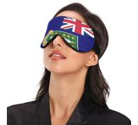 British Virgin Islands Flag Travel Essential Eye Mask for Sleeping with Elastic Adjustable Band Blackout with Adjustable Elastic Strap Eye Mask for Sleeping Travel Work Nap
