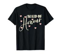 British Wedding Maid of Honour Bride T-Shirt