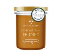 British Wildflower Honey - Raw, Pure & Natural | Unpasteurised Organic-Quality Honey (240g) - Certified Authentic, 0% Added Sugar