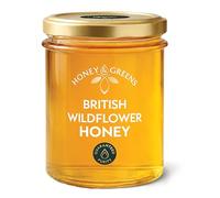 British Wildflower Honey - Raw, Pure & Natural | Unpasteurised Organic-Quality Honey (240g) - Certified Authentic, 0% Added Sugar