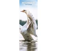 British Wildlife 2026 Slim Calendar