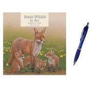 British Wildlife in Art by Robert Fuller Wall Calendar 2026 + EXCLUSIVE LIMITED EDITION PEN