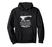 British WW1 Navy Motor Launch Pratt Vintage Ad Artwork Pullover Hoodie