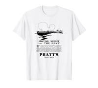 British WW1 Navy Motor Launch Pratt Vintage Ad Artwork T-Shirt