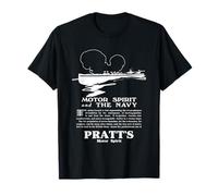 British WW1 Navy Motor Launch Pratt Vintage Ad Artwork T-Shirt