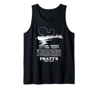 British WW1 Navy Motor Launch Pratt Vintage Ad Artwork Tank Top