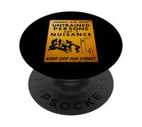 British WW2 Air Raid Warning Propaganda Ambulance Scene PopSockets Adhesive PopGrip