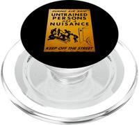 British WW2 Air Raid Warning Propaganda Ambulance Scene PopSockets PopGrip for MagSafe