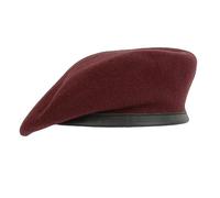 British WW2 Military Airborne Reenactment Beret - Maroon (as8, Numeric, Numeric_7_and_1_Quarter)