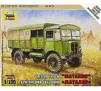 British WWII Truck Matador Plastic Kit 1:72 Model ZVEZDA