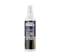 BritishBasics Anti-Cling/Static Charge Spray | for Clothes, Garments and Other Fabrics, 250ml,Clear