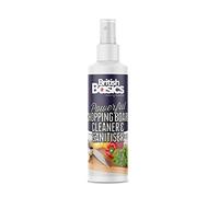 BritishBasics Chopping Board Cleaner and Sanitiser | Removes Dirt, Grime and Food Residue 250ml, Clear