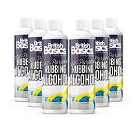 BritishBasics Purpose Rubbing Alcohol, Isopropyl, 6 Pack (500ml)