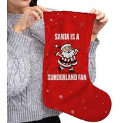 BritishmadeGifts Santa is a Gooners Football Fan - Christmas Stocking