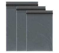 BRITISHPAPER 60 Mixed Grey Mailing Poly Postal Self Seal Postage Bags for Clothes 3 Sizes 20 from Each Medium to Large Mailing Bags Packaging Assorted Mailers Posting Shipping Post Parcels Bags