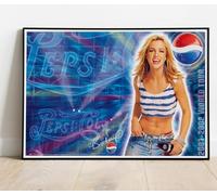 Britney Spears 2001 2002 World Tour Concert Tour Live Venue Gig Promo : 36"x24" Poster BRING YOUR WALLS TO LIFE !