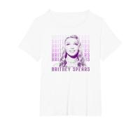 Britney Spears - Lucky T-Shirt, Women's Plus, White, 5X