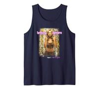 Britney Spears - Oops!... I Did It Again Anniversary Tour Tank Top, Men, Navy Blue, Large