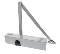 Briton 2130B.C.SES Size 2-6 CE Adjustable Door Closer C/W B/C and Cover for Fire Doors - Silver